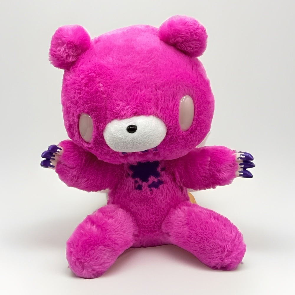 2013 Taito Chax GP Gloomy Bear CGP-352 Dark Pink Glow in Dark 12" Plush Tags